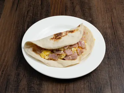 Foto: jamón y huevo