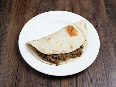 Foto: taco de picadillo