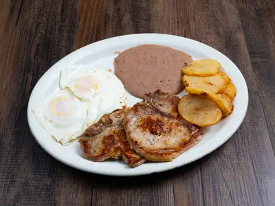 Foto: plato de chuleta